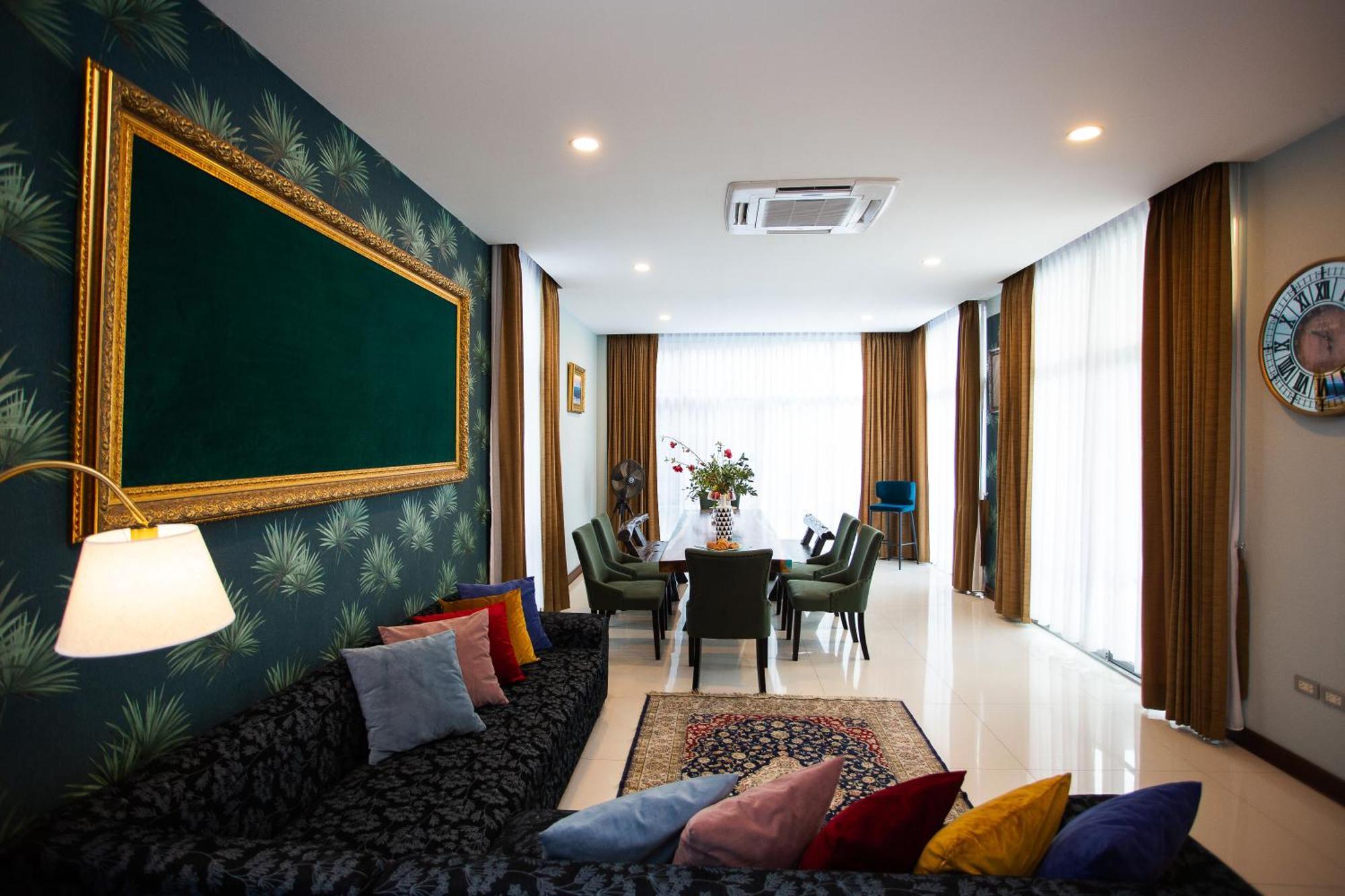 Nagawari Art Maldives Pattaya Villa Na Chom Thian Extérieur photo