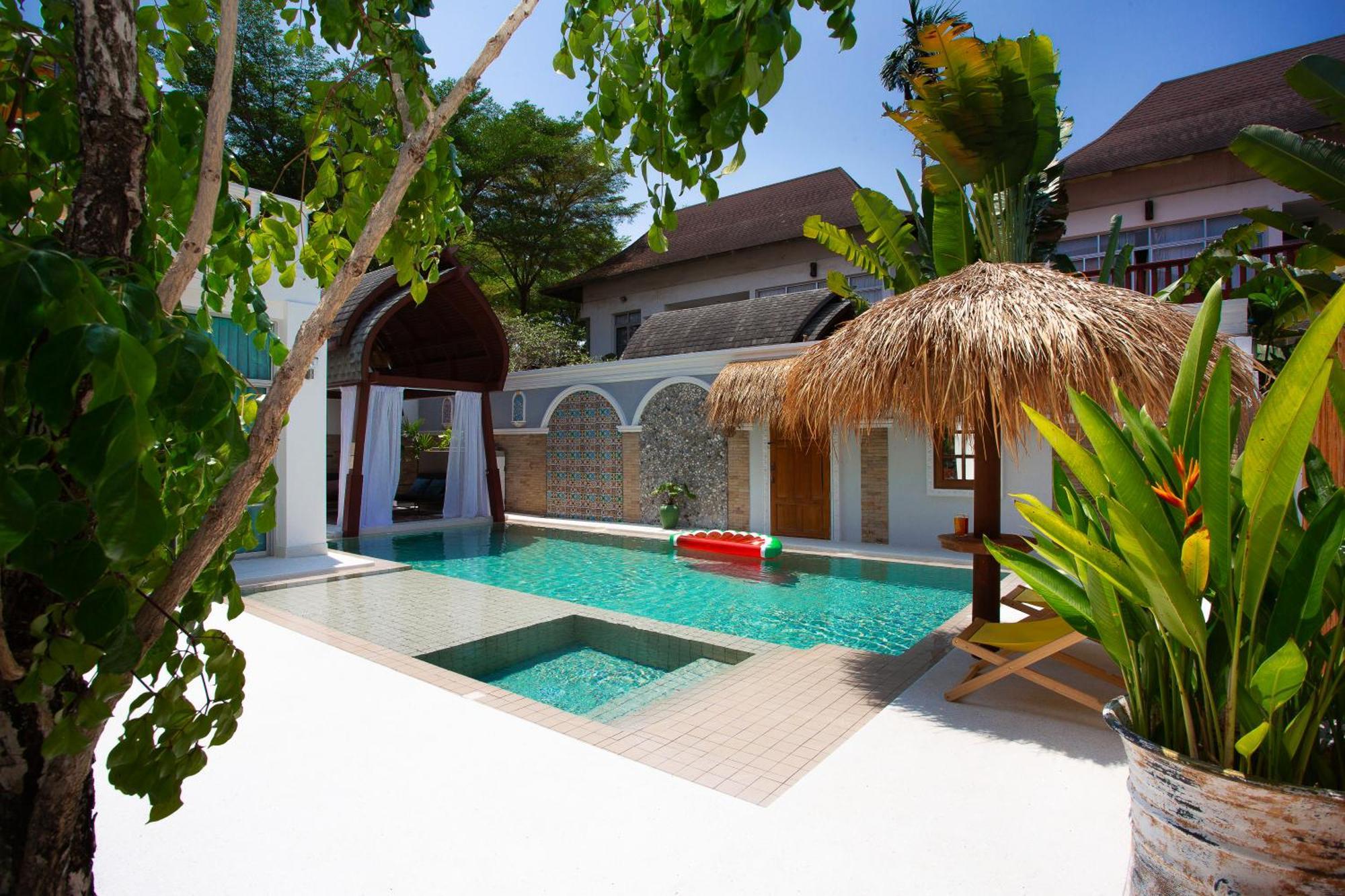 Nagawari Art Maldives Pattaya Villa Na Chom Thian Extérieur photo