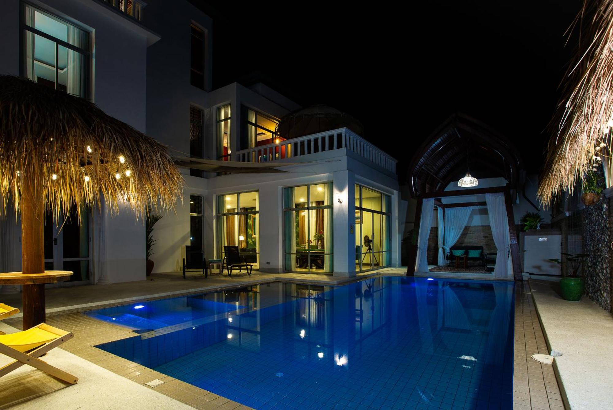 Nagawari Art Maldives Pattaya Villa Na Chom Thian Extérieur photo