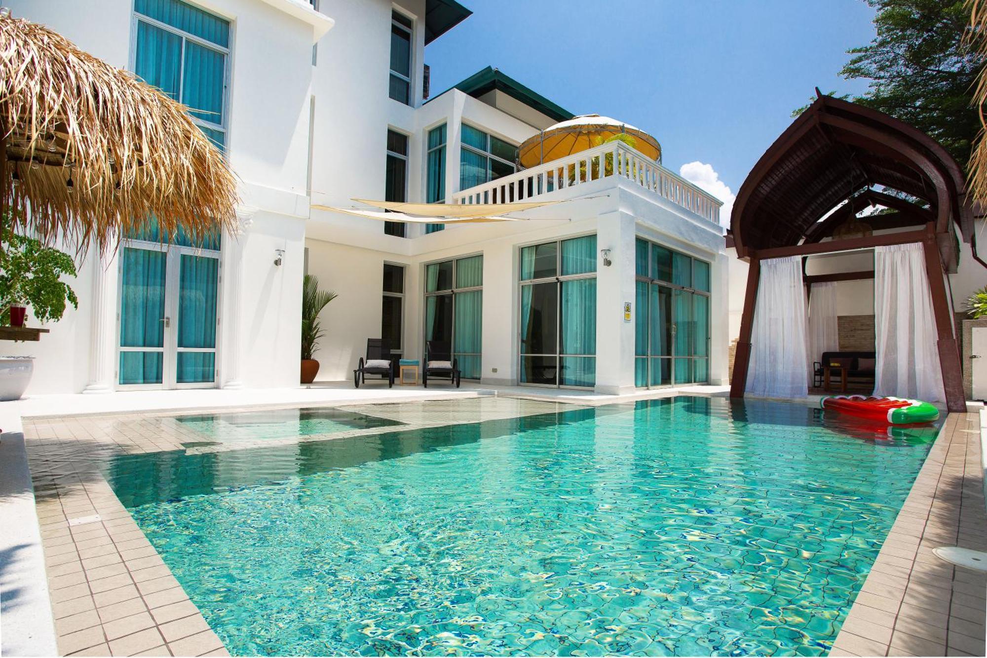 Nagawari Art Maldives Pattaya Villa Na Chom Thian Extérieur photo