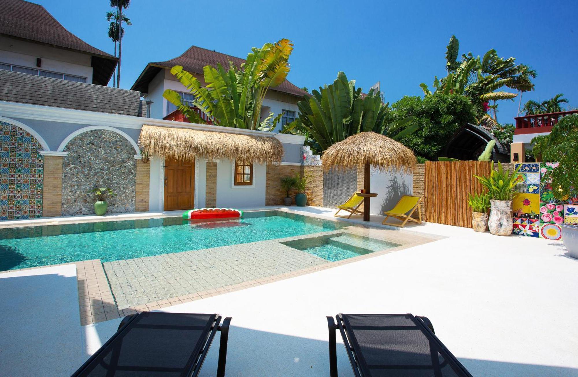 Nagawari Art Maldives Pattaya Villa Na Chom Thian Extérieur photo